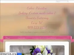 Sites similar to cakesparadise1ncus.com