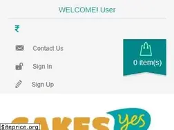 Sites similar to cakesyes.com
