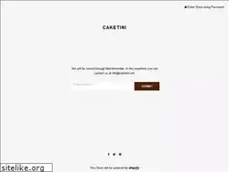 Sites similar to caketini.com