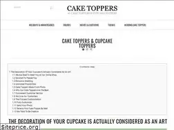 Sites similar to caketoppers-online.com