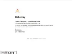 Sites similar to cakeway.fr