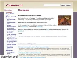 Sites similar to cakeworld.info