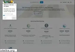 Sites similar to cal-span.org