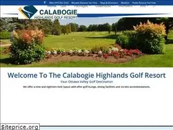 Sites similar to calabogiehighlandsgolfresort.com