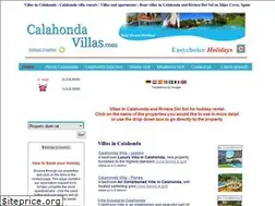 Sites similar to calahondavillas.com