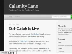 Sites similar to calamitylane.com