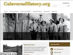 Sites similar to calaverashistory.org