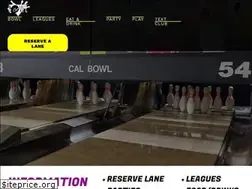 Sites similar to calbowl.com