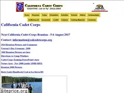 Sites similar to calcadetcorps.org
