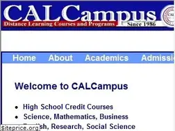 Sites similar to calcampus.edu