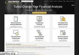 Sites similar to calcbench.com