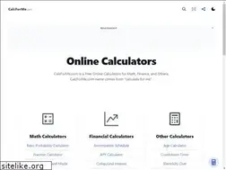 Sites similar to calcforme.com