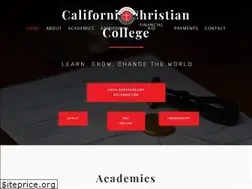 Sites similar to calchristiancollege.edu