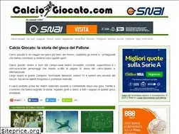 Sites similar to calcio-giocato.com