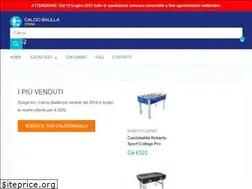 Sites similar to calciobalilla.store