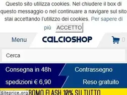Sites similar to calcioshop.it