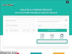 Sites similar to calcolacodicefiscale.net