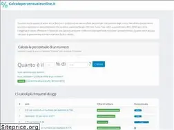 Sites similar to calcolapercentualeonline.it