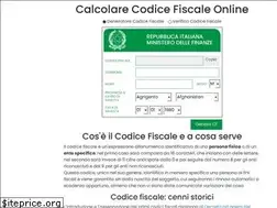 Sites similar to calcolarecodicefiscale.it
