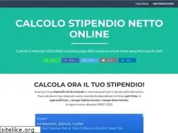 Sites similar to calcolastipendionetto.it