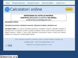 Sites similar to calcolatorionline.it