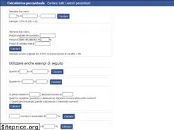 Sites similar to calcolatricepercentuale.com