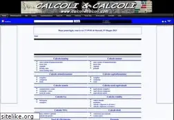 Sites similar to calcoliecalcoli.com