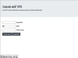 Sites similar to calcoloiva.it