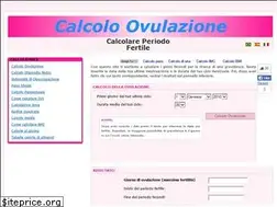 Sites similar to calcoloovulazione.com