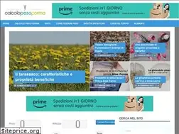 Sites similar to calcolopesoforma.it
