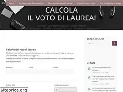 Sites similar to calcolovotodilaurea.it