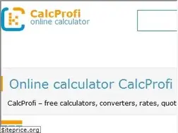 Sites similar to calcprofi.com