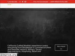 Sites similar to calcraftedmarble.com