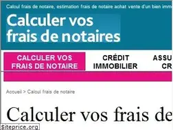 Sites similar to calcul-frais-de-notaire.fr