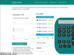 Sites similar to calcul-tva.ro
