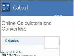 Sites similar to calcul.com