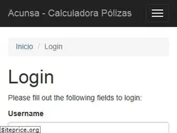 Sites similar to calculadora.acunsa.es