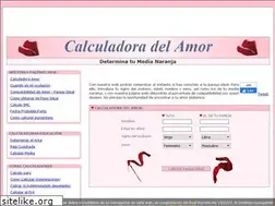 Sites similar to calculadoraamor.es