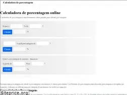 Sites similar to calculadoradeporcentagem.com