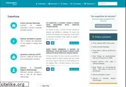Sites similar to calculadorafacil.com.br