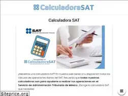 Sites similar to calculadorasat.mx