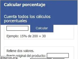 Sites similar to calcular-porcentaje.es
