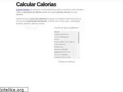 Sites similar to calcularcalorias.com.br