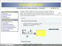 Sites similar to calcularmedia.es