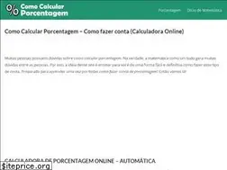 Sites similar to calcularporcentagem.net