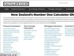 Sites similar to calculate.co.nz