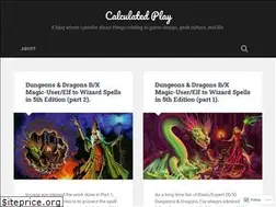 Sites similar to calculatedplay.com
