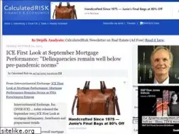 Sites similar to calculatedriskblog.com