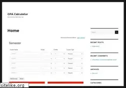 Sites similar to calculategpa.net