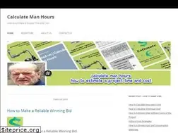 Sites similar to calculatemanhours.com